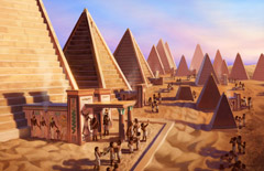 Pyramids at Meroë - Ancient Glory