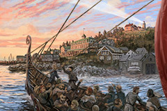 Vikings Visit Monhegan